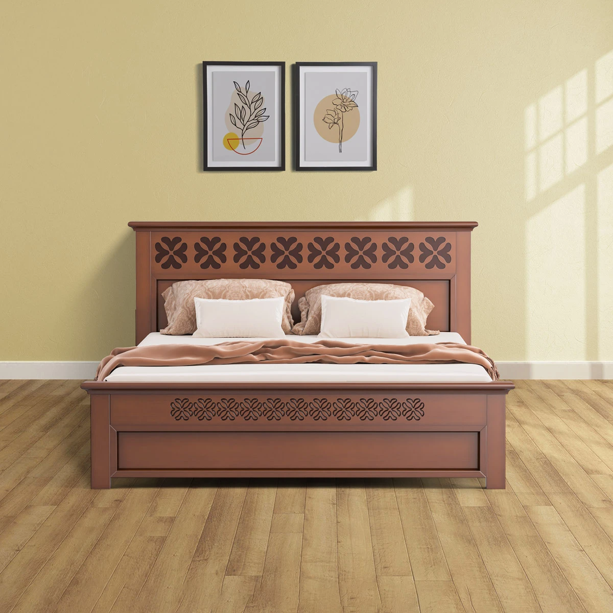 Regal Wooden Bed BDH-371