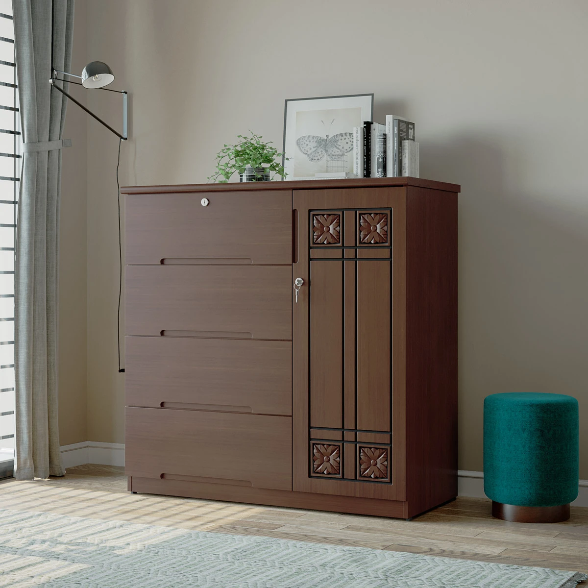 Wooden Wardrobe Eden | WDH-358