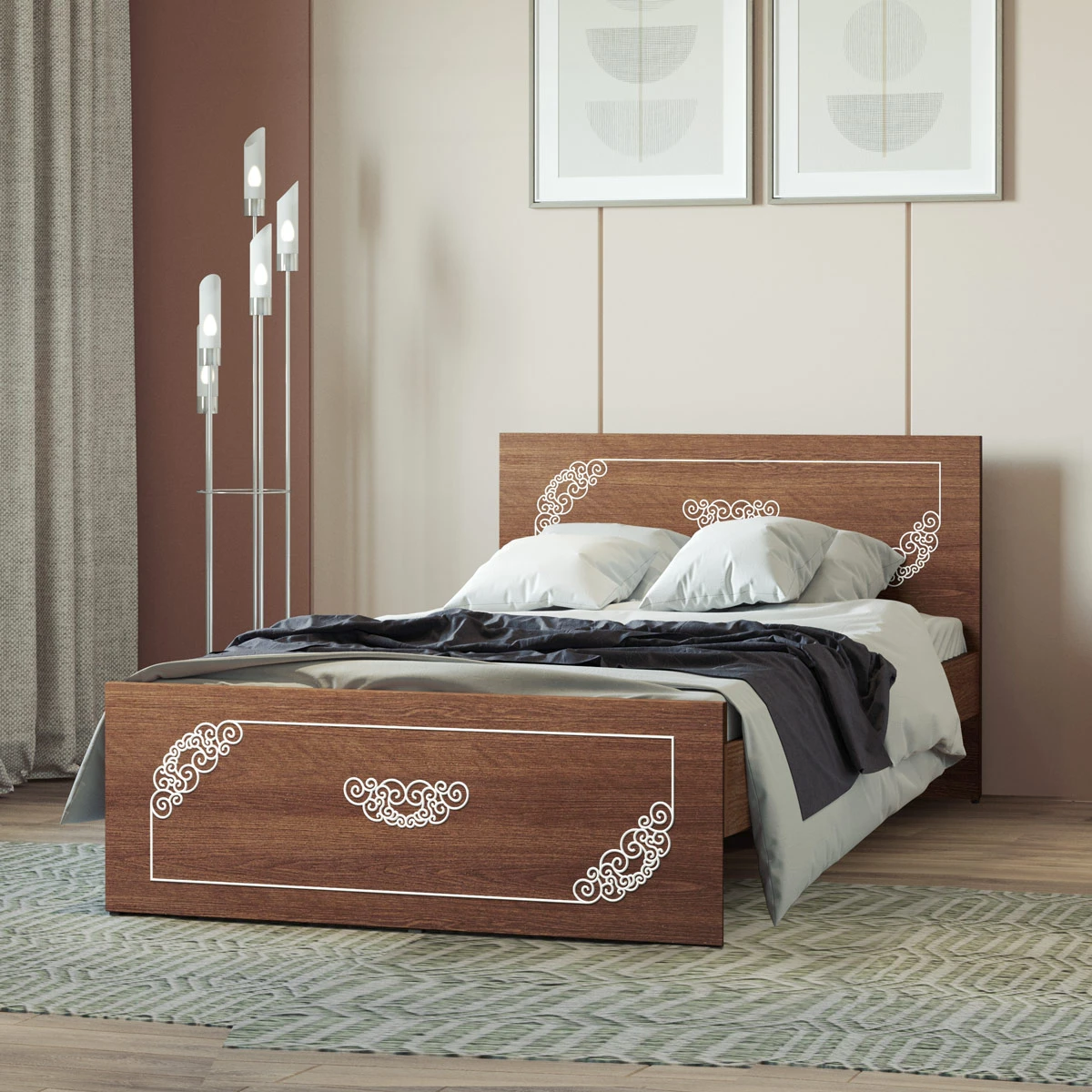 Charly Double Bed | BDH-143