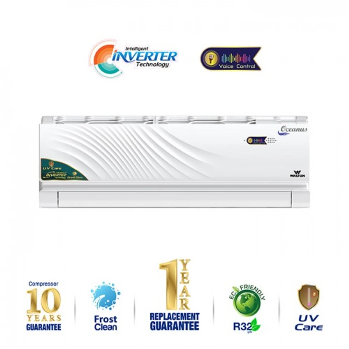 WSI-OCEANUS 1.5 Ton (VOICE CONTROL-BN)-18F [UV-CARE]