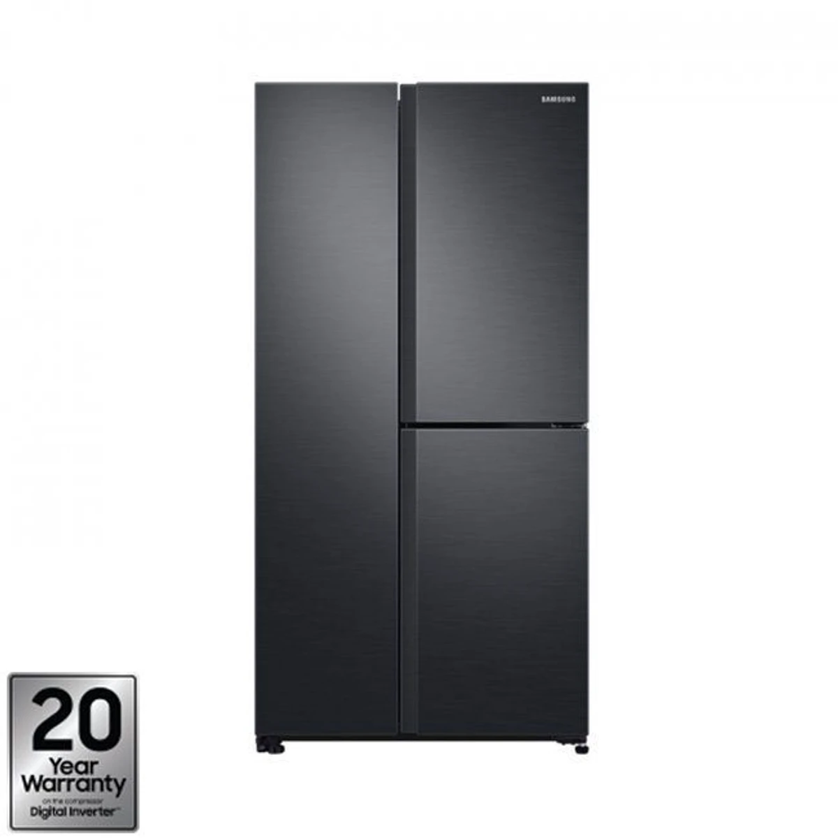 Samsung Side by Side Refrigerator with Space Max Technology | RS73R5561B4/TL | 634 L