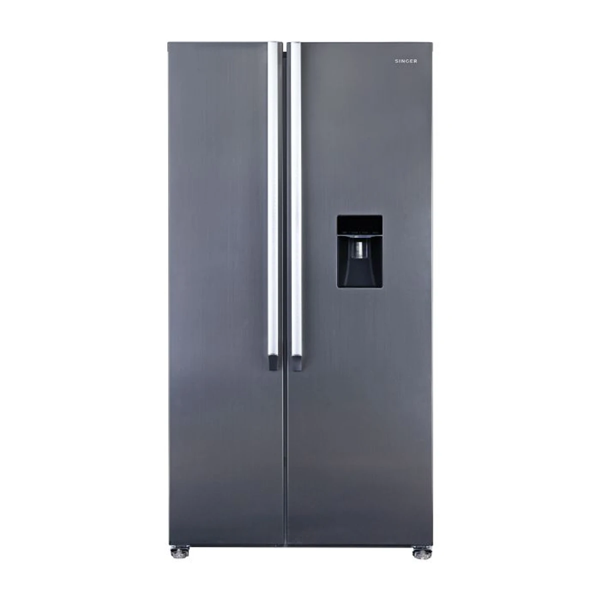 SINGER Side by Side Inverter Refrigerator| 529 Ltr | SBSNS521DNV | Silver