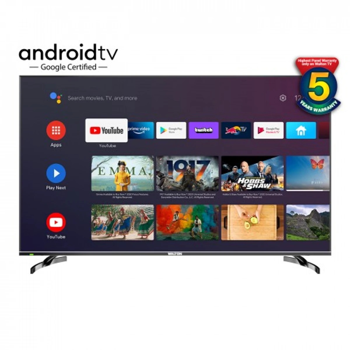 WALTON WE55RUG (1.397m) UHD ANDROID TV