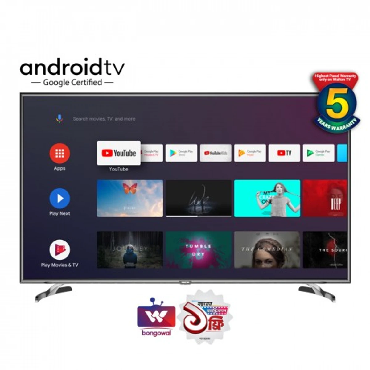 WALTON WD55RUG (1.397m) UHD ANDROID TV