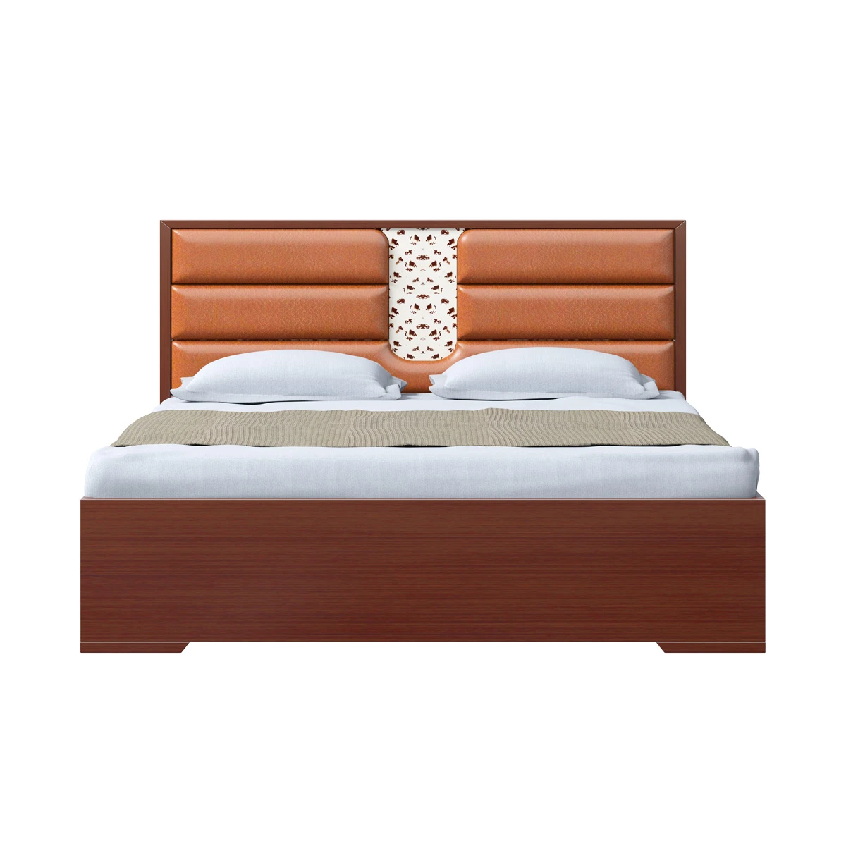 WOODEN BED BDH-383 (Double)